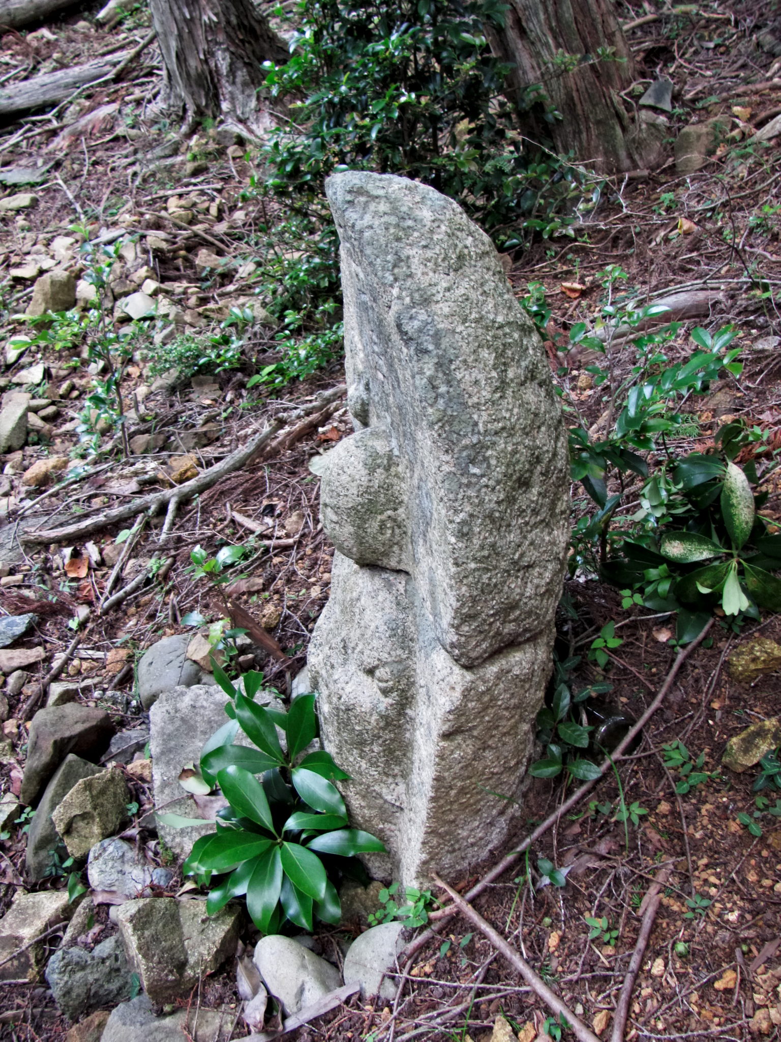 五十三丁 地蔵町石（宇治岳道）